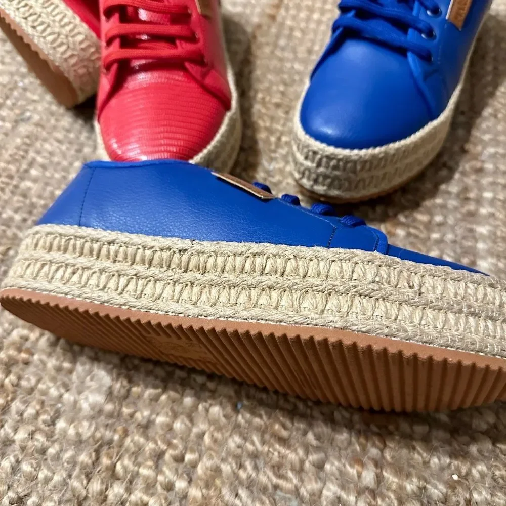 Blue Espadrilles Sneakers